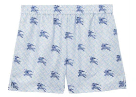 Burberry EKD TB-monogram Shorts Blue - vue 360