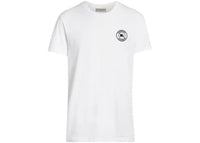 Burberry Embroidered Logo Cotton T-shirt White