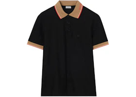 Burberry Evan Cuff Wdmk T-shirt Black - vue 360