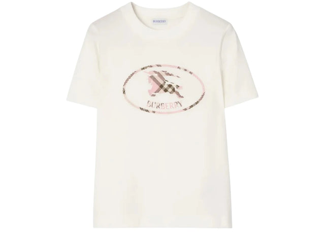 Burberry Frankie Big Logo T-shirt Chalk Pink Chk