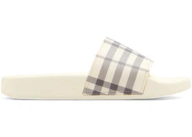 Burberry Furley Check Sandal Light Beige (Women's) - vue 360