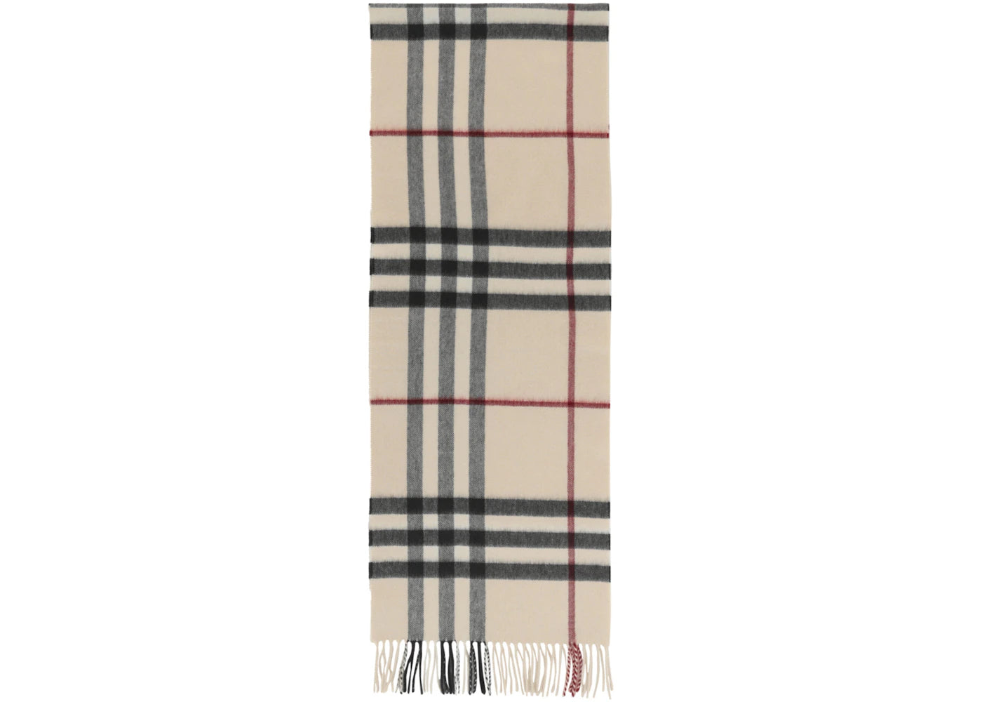 Burberry Giant Check Cashmere Scarf Stone - vue 360