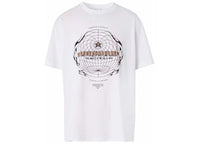 Burberry Globe-Graphic T-Shirt White