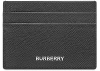 Burberry Grainy Leather Card Case (4 Card Slot) Black