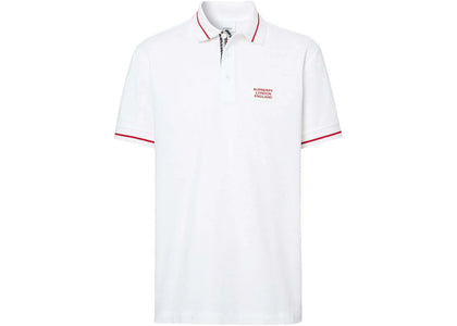 Burberry Grenford Polo White - authentic Burberry product