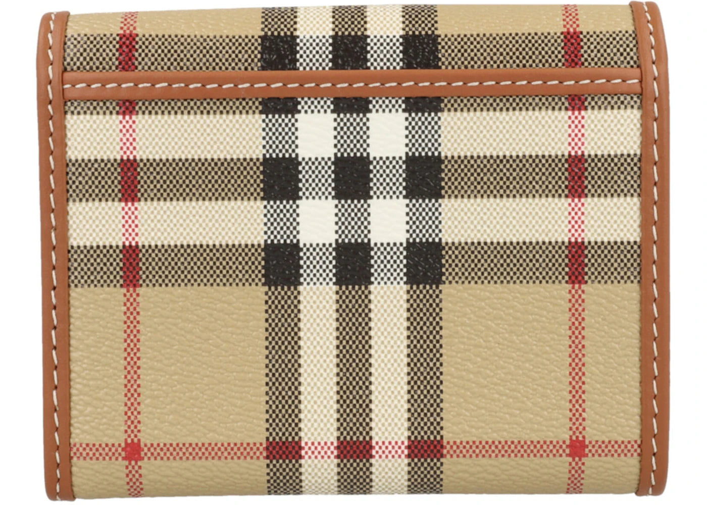 Burberry Lancaster Check Trifold Wallet Archive Beige - vue secondaire B