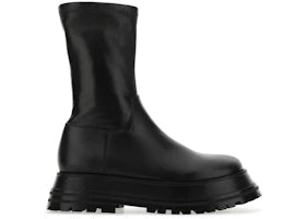 Burberry Leather Boots Black (Women's) - vue 360