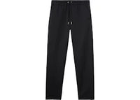 Burberry Linen Cotton Blend Sweatpants Black