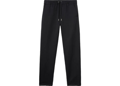 Burberry Linen Cotton Blend Sweatpants Black - apparel view 2