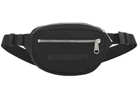 Burberry Logo Print Nylon Cannon Bum Bag Small Black