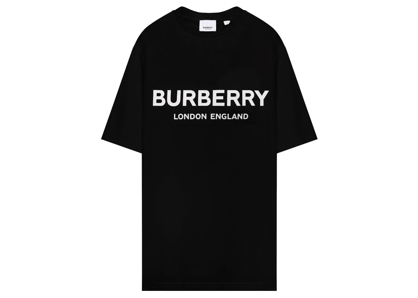 Burberry Logo Print T-shirt Black - vue 360