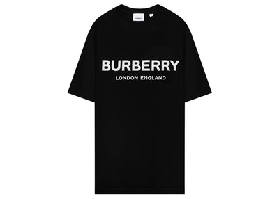 Burberry Logo Print T-shirt Black