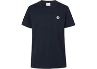 Burberry Monogram Motif Cotton T-shirt Caol Blue/White