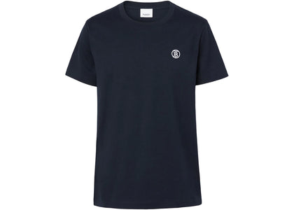 Burberry Monogram Motif Cotton T-shirt Caol Blue/White - apparel view 2