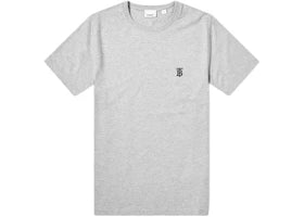 Burberry Monogram Motif Logo T-Shirt Grey