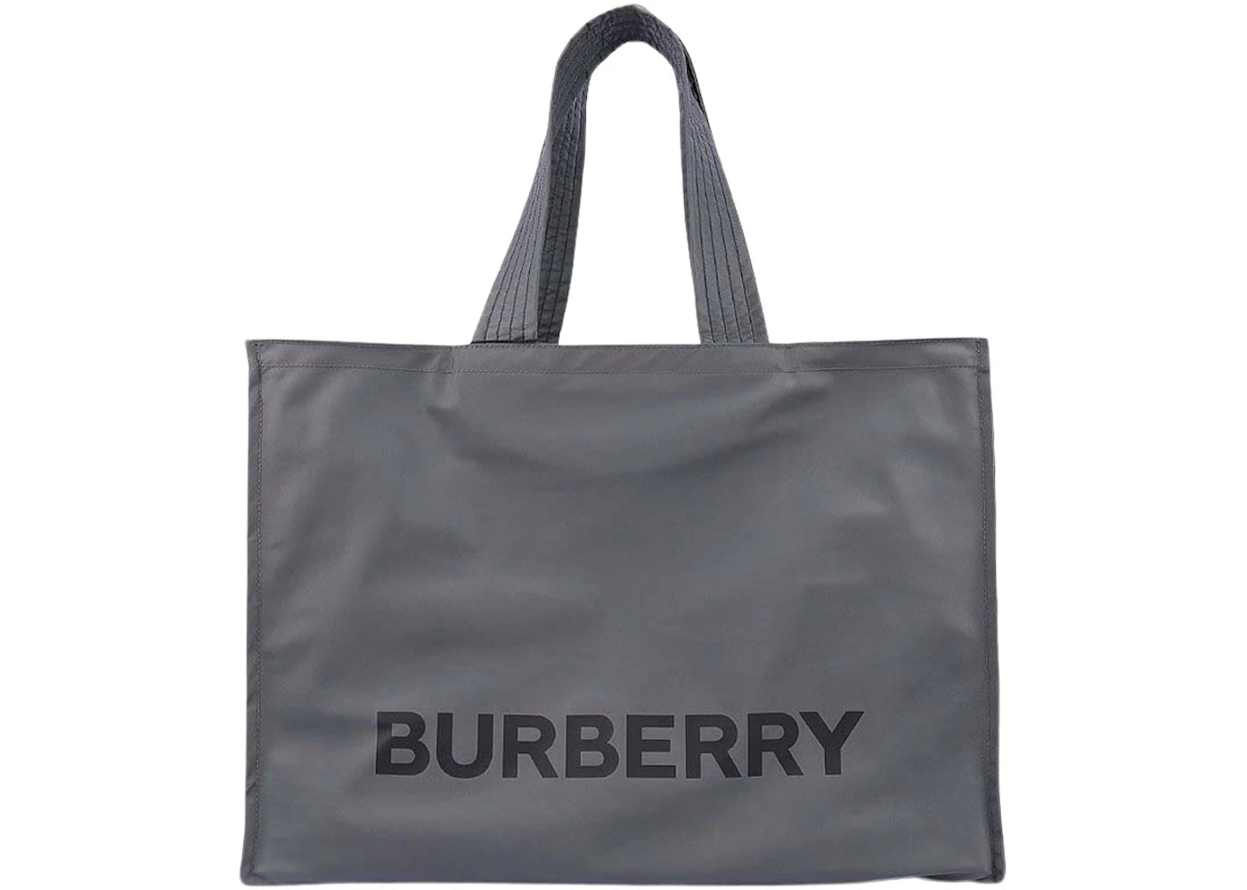Burberry Nylon Tote Bag Grey - vue 360