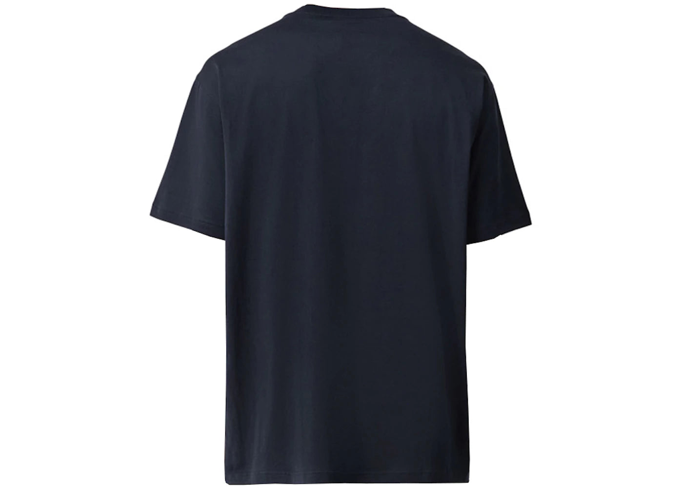Burberry Oak Leaf Crest Cotton Oversized T-Shirt Dark Charcoal Blue - vue secondaire B