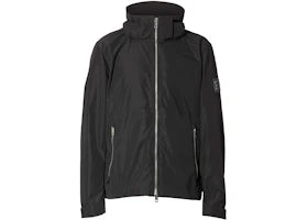 Burberry Packaway Hood Shape-Memory Taffeta Jacket Black