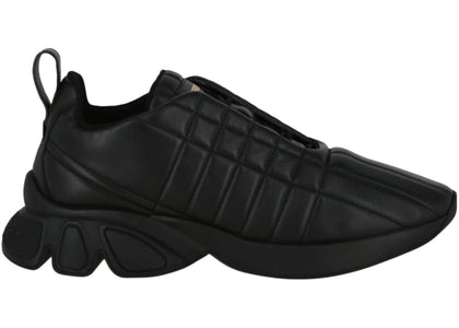 Burberry Quilted Leather Sneaker Black - authentic Burberry sneakers