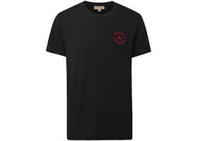 Burberry Red Logo T-shirt Black - authentic Burberry apparel