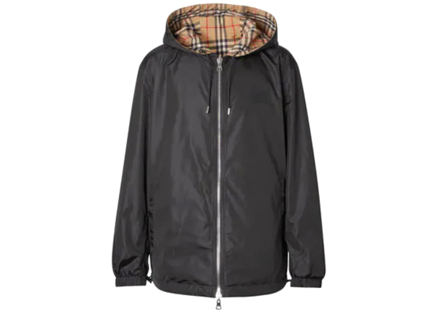 Burberry Reversible Vintage Check Jacket Black - vue secondaire B