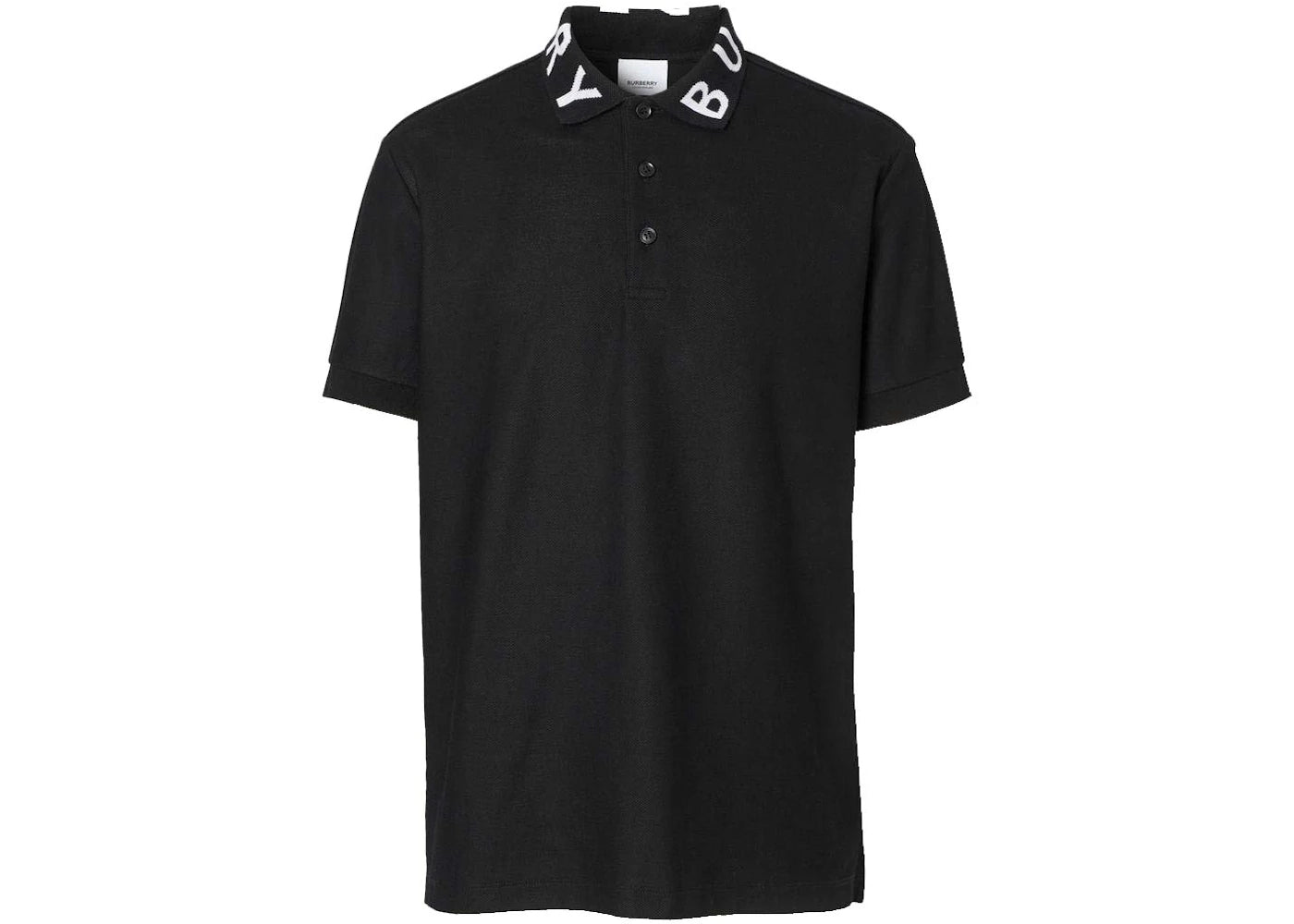 Burberry Ryland Collar Logo Polo Black - vue 360