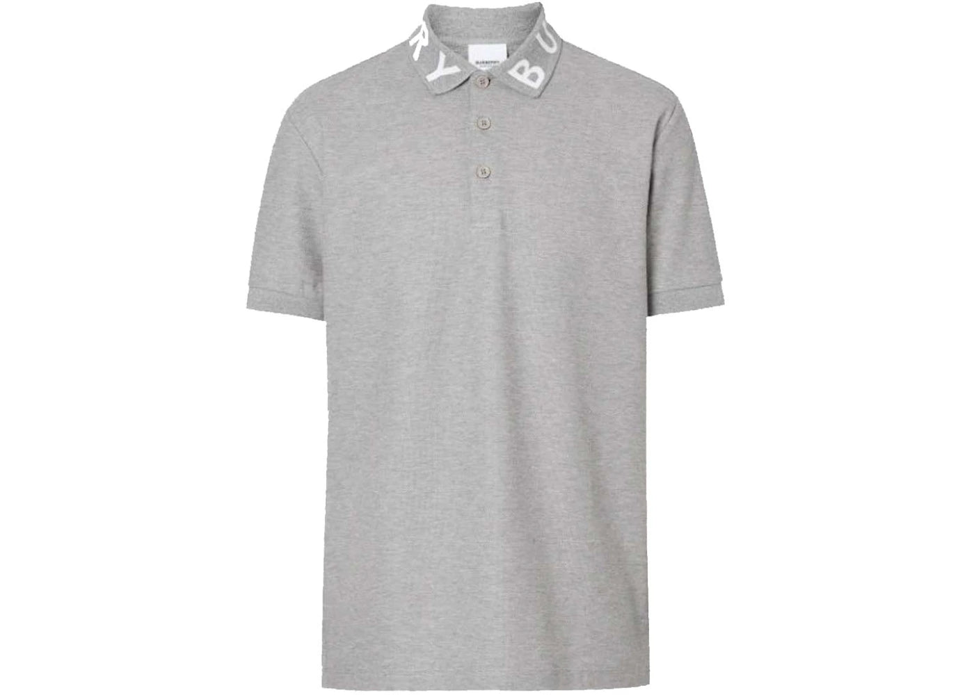 Burberry Ryland Collar Logo Polo Grey - vue 360
