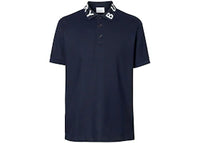 Burberry Ryland Collar Logo Polo Navy