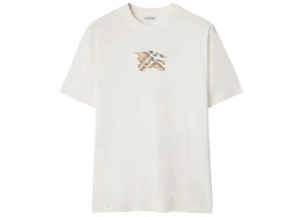 Burberry Short Crew Neck Sleeve T-shirt Chalk