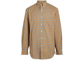 Burberry Small Scale Check Cotton Shirt Archive Beige - authentic Burberry apparel