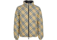Burberry Snowdon Reversible Padding Jumper Beige
