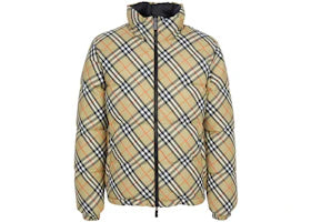 Burberry Snowdon Reversible Padding Jumper Beige