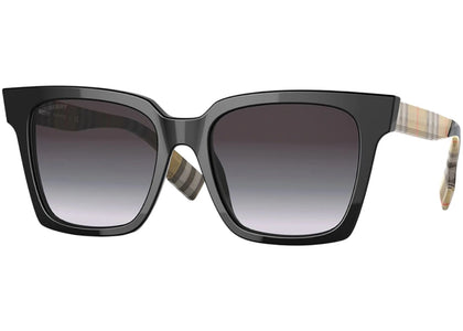 Burberry Square Sunglasses Black (BE_4335_39298G_53mm) - authentic Burberry product