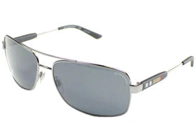 Burberry Square Sunglasses Gunmetal (BE_3074_100387) - vue 360