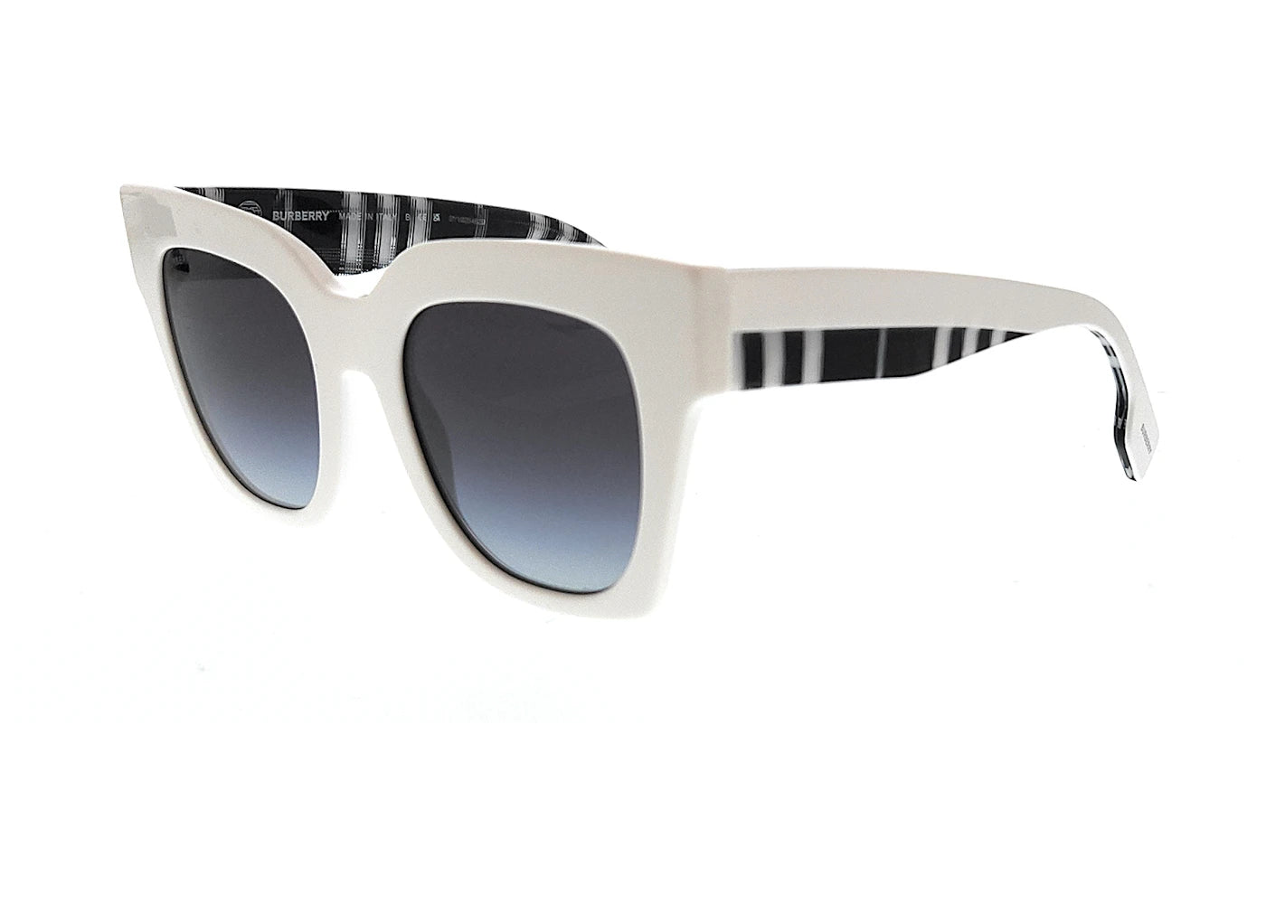 Burberry Square Sunglasses White (0BE4364 39958G) - vue secondaire A