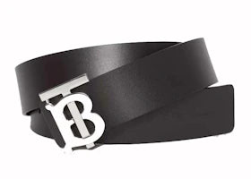 Burberry TB Buckle Belt Black - vue 360