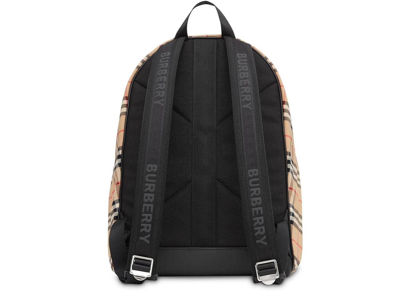 Burberry Vintage Check Nylon Backpack Archive Beige - vue secondaire A
