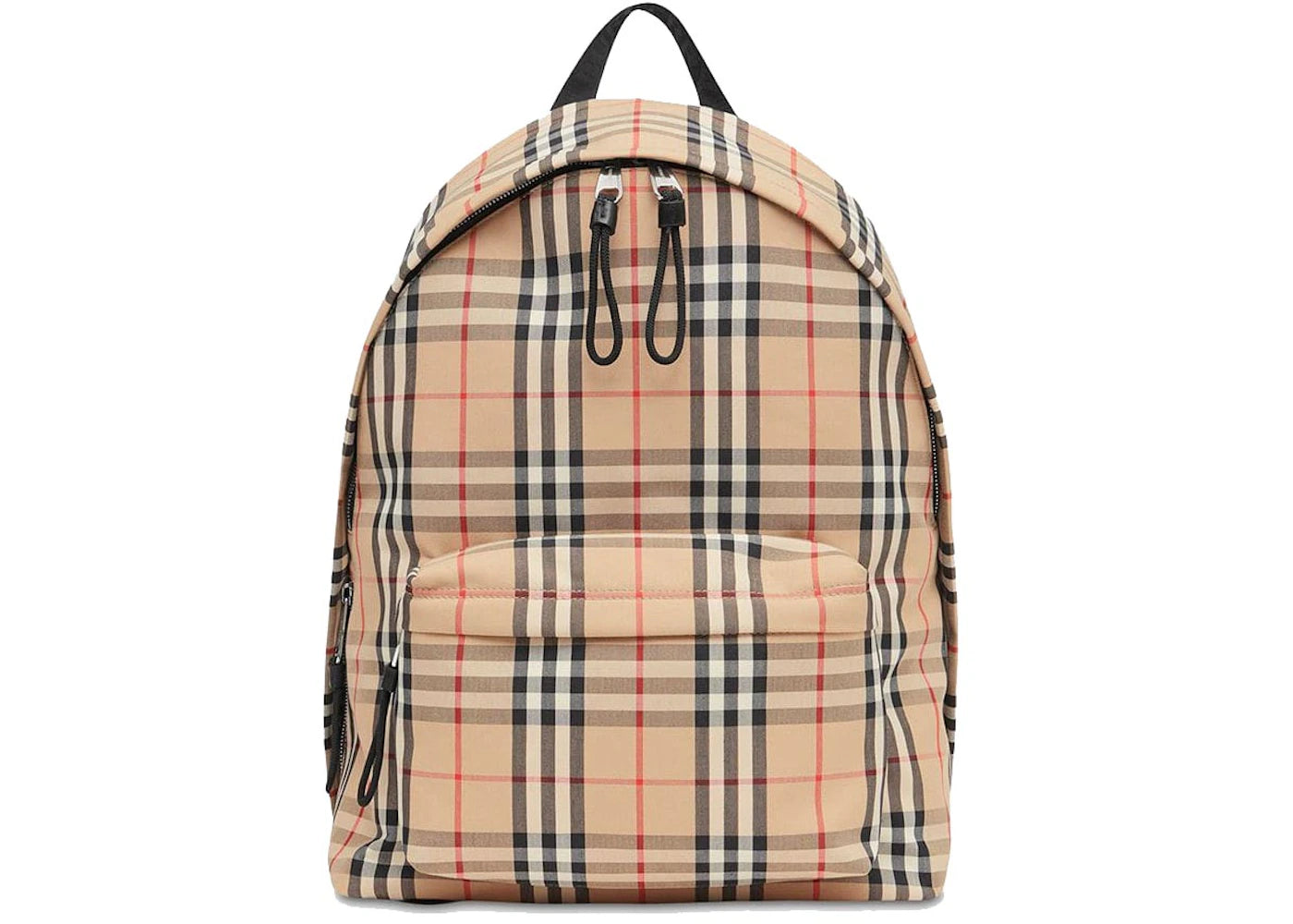 Burberry Vintage Check Nylon Backpack Archive Beige - vue 360