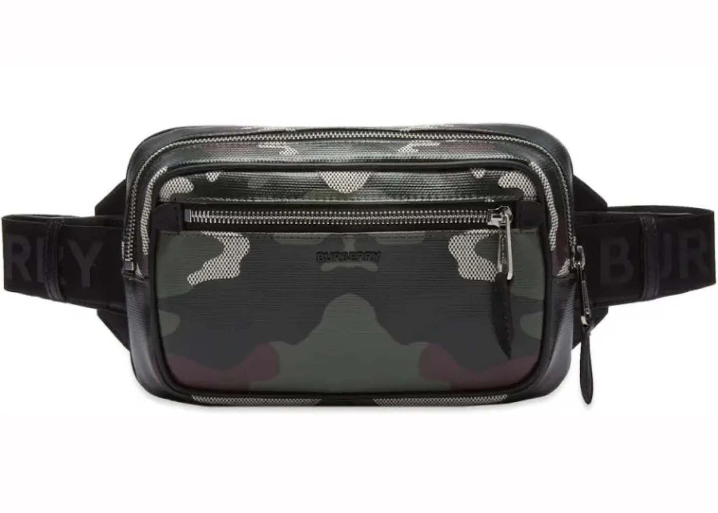 Burberry West Camo Waist Bag Mangrove Green - vue secondaire A