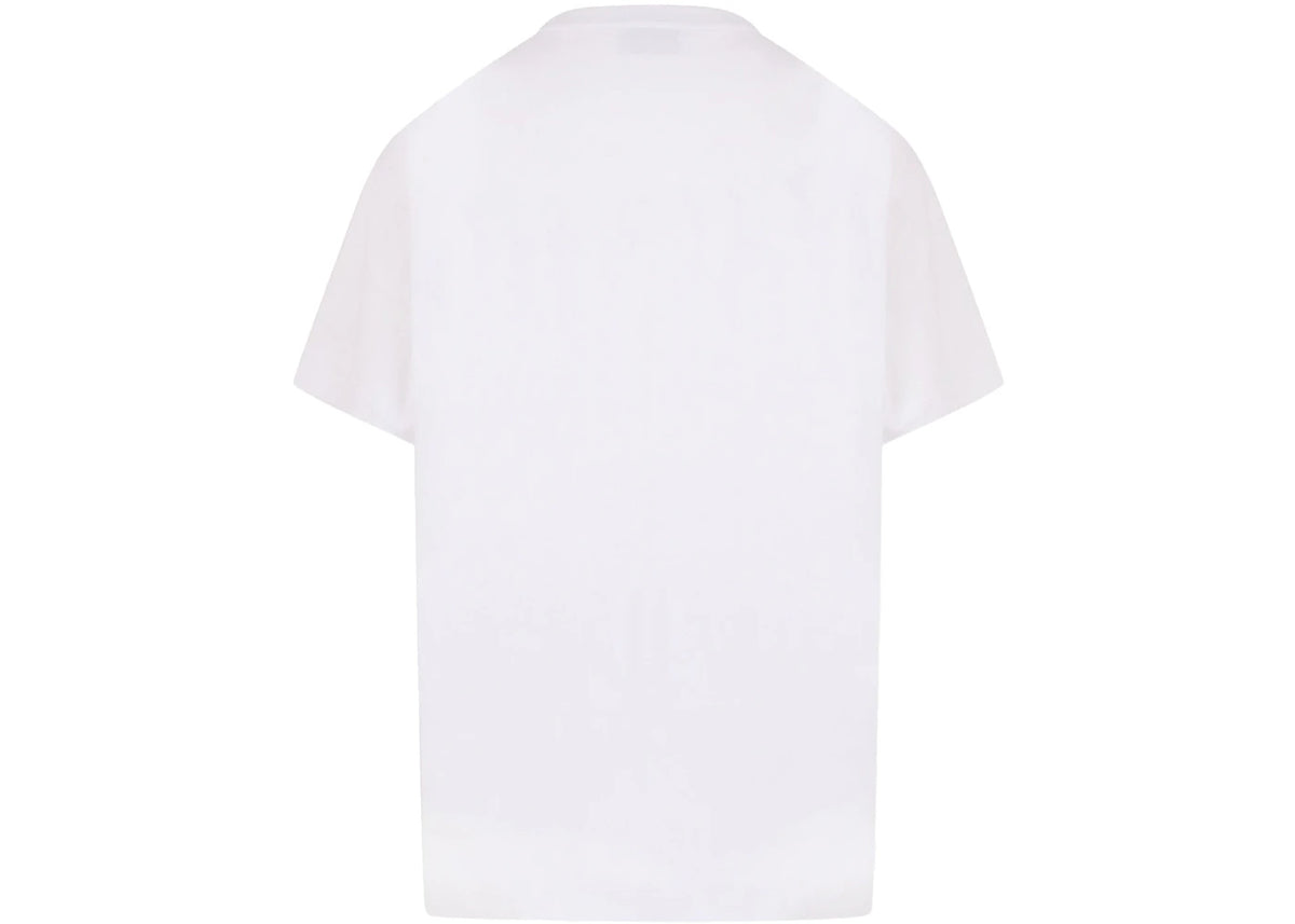 Burberry Women's Frontal Logo Cotton T-Shirt White - vue secondaire B