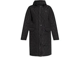 Burberry Women's Hillgate Quilted Coat Black
