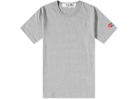 Comme des Garcons Play Invader T-shirt Grey