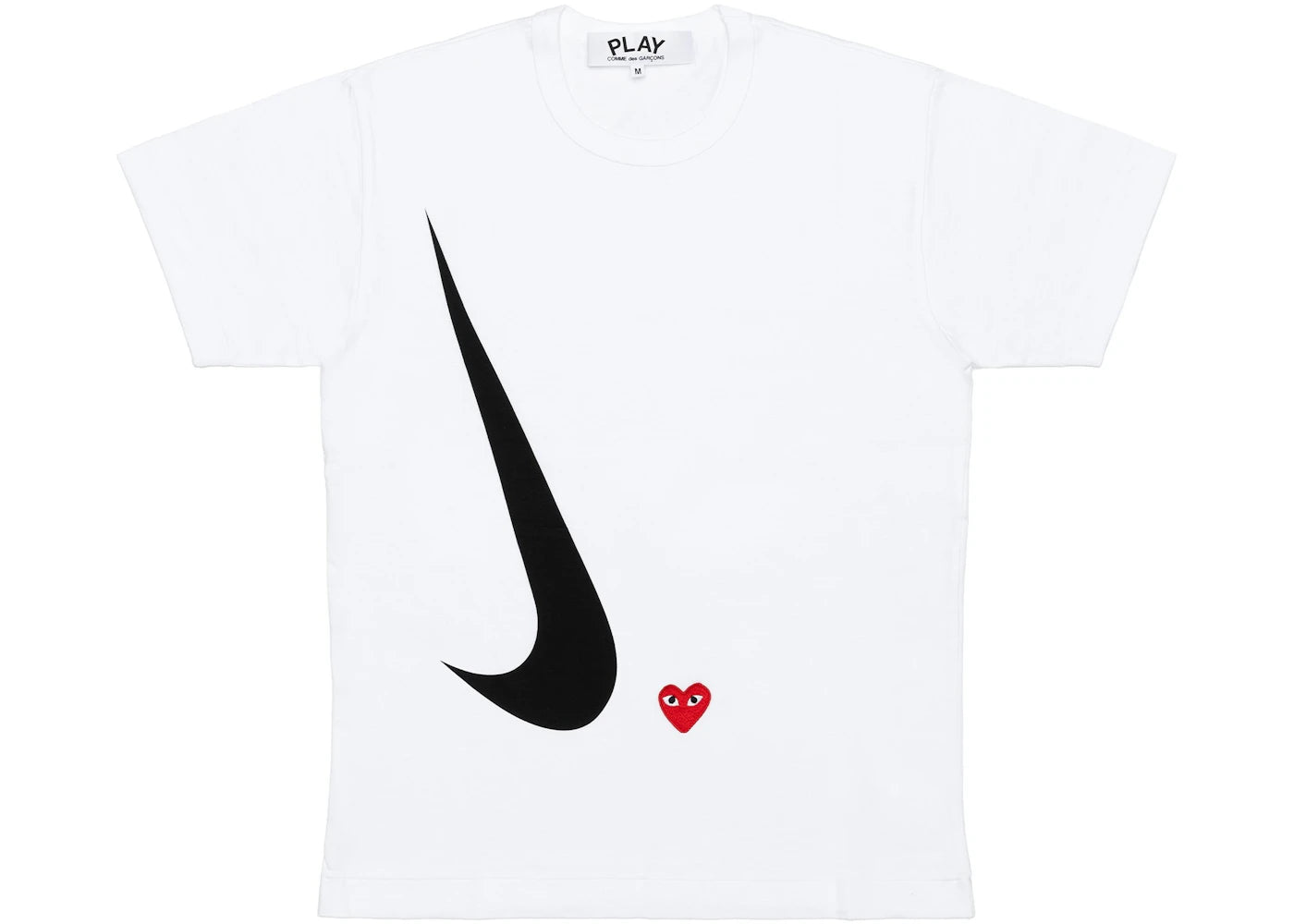 CDG x Nike T-shirt White - vue 360