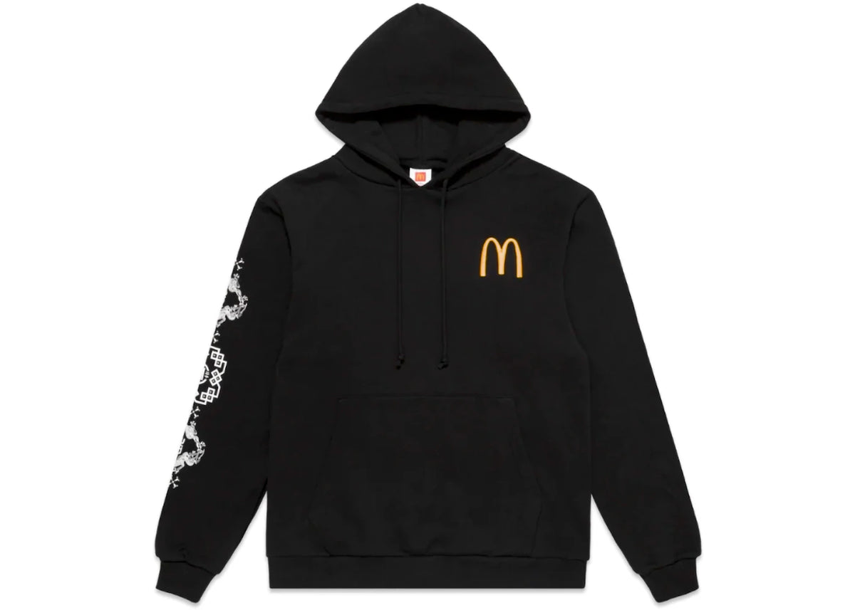 CLOT x McDonald's McSpicy Hoodie Black - vue secondaire A