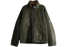 C.P. Company BI-Face Reversible Jacket Ivy Green - vue 360