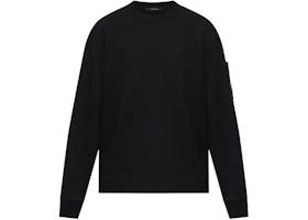 C.P. Company Crewneck Lens Sweatshirt Black - vue 360