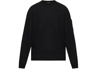 C.P. Company Crewneck Lens Sweatshirt Black