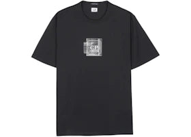 C.P. Company Graphic S/S T-Shirt Black - vue 360