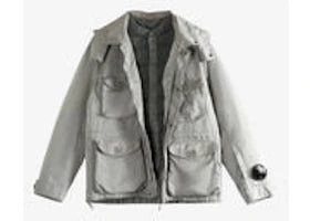 C.P. Company Medium Micro Kei Jacket London Fog - vue 360