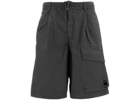 C.P. Company Micro-Reps Boxy Lens Shorts Black
